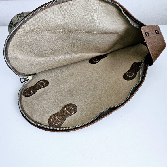 Gucci Vintage GG Supreme Coated Canvas Tennis Racket Case - Picture 7 of 10